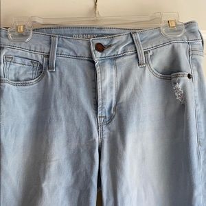 Old Navy Rockstar mid rise jeans - size 2 tall